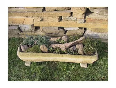 Obrázek produktu pro Nohel Garden Koryto H3 imitace kamene 22kg 90x33x16cm