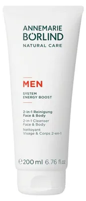 Productafbeelding van Annemarie Börlind Men 2-in-1 Reinigingsproduct voor gezicht en lichaam (200 ml)