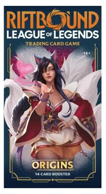 Produktbild von Riftbound League of Legends TCG Origins – 14-Karten-Boosterpack (Englisch)