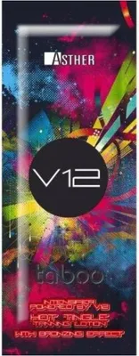 Produktbild von Asther V12 Tingle Effect Bräunungscreme 10 Stück