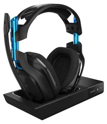 Zdjęcie produktu dla Astro A50 Wireless 7.1 + stacja bazowa - niebieski/czarny (PS4/PC)