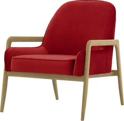 Image de Fauteuil Turin-Velluto 7-wax black