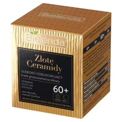 Immagine prodotto di BIELENDA Golden Ceramides 60+ Crema antirughe ad azione profonda giorno e notte 50ml