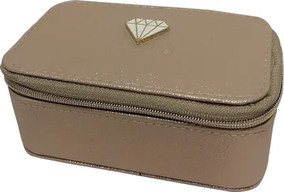 Produktbild von Depesche 10655 Top Model Schmuckbox für Ringe und Ketten, glänzend, mit Diamantenbutton, Aufbewahrungsbox, für Kinder