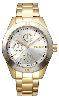 Produktbild von DKNY Damenuhr Quarzuhr gold onesize Damen 38 DK1L028M0045, DK1L028M0055