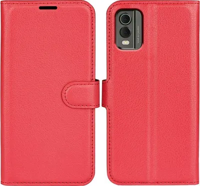 Produktbild von Nokia C32 Hülle - Coverup Klapphülle - Rot