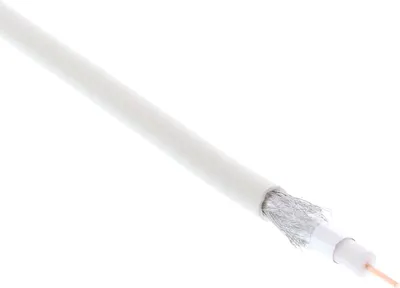 Produktbild von InLine Koaxialkabel für SAT und Breitband, digital, 100m, Typ 1,1/5,0, >95dB, 100 m, Weiß, 45295 kg, 270 mm, 270 mm, 145 mm
