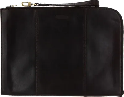 Produktbild von SADDLER Laptop Sleeve mit Laptopfach Matheo Laptop Case Dark Brown braun