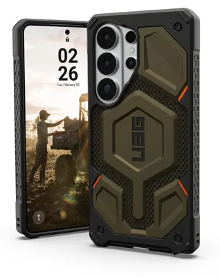 Produktbild von Urban Armor Gear Monarch Pro Polyamid, Cover, Samsung, Galaxy S26 Ultra, 17,5 cm (6.9"), Grün
