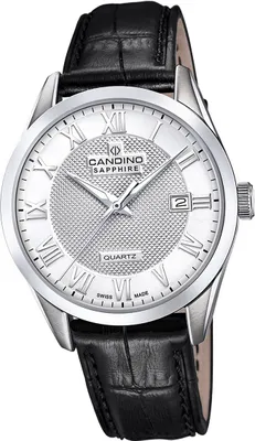 Immagine prodotto di Candino Orologio da uomo in pelle Orologio da polso analogico casual nero Classic D2UC4710/B