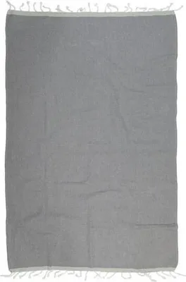 Produktbild von Kayori Izu Hamam-Handtuch Größe 100x180cm Farbe Anthrazit/Zilvergrijs Baumwolle