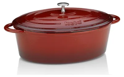 Zdjęcie produktu dla Kela 11942, 6 l, Czerwony, Żeliwo, 300 °C, 320 mm, 250 mm