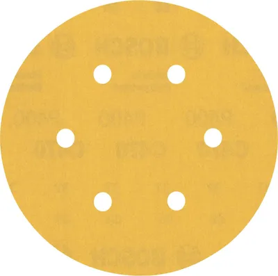Immagine prodotto di Tampone di levigatura EXPERT C470 con 6 fori per dischi eccentrici, 150 mm, K 400, 50 pz.