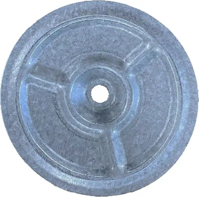Produktbild von Druckverteilungsplatten - Rund ø50 mm - Verzinkt - Karton mit 100 Stück