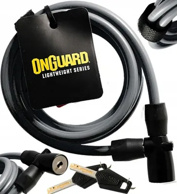 Obrázek produktu pro Onguard spirálový kabelový zámek Lightweight 8192 délka 150cm, Ø8mm, různé barvy,Polyuretan10