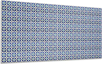 Produktbild von Geometrisches Fliesenmuster – Selbstklebende Fliesen – Wandverkleidung – Wandpaneel – PVC Fliesen – Vinylflisen – PCV Flisen – Selbstklebend – Wanddeko –100 x 50 cm