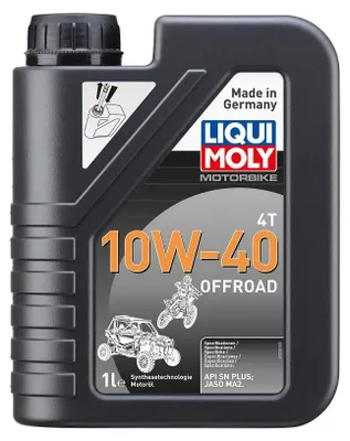 Produktbild von Liqui Moly Motorbike 4T 10W-40 Offroad 1 L Motoröl