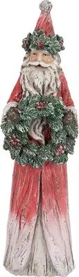 Obrázek produktu pro Clayre & Eef Vánoční dekorace figurka jelena 7x6x24 cm červená plastová