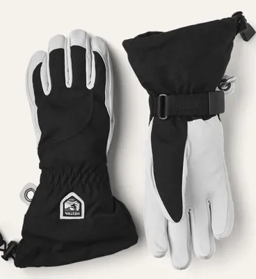 Produktbild von Hestra Handschuh Heli Ski 5-Finger black /white : 9,0 Größe: 9,0