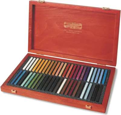 Immagine prodotto di Pastelli a olio Koh-i-noor GIOCONDA 48 pezzi in confezione regalo in legno
