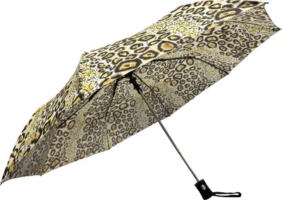 Image de Petit parapluie boule de neige motif léopard