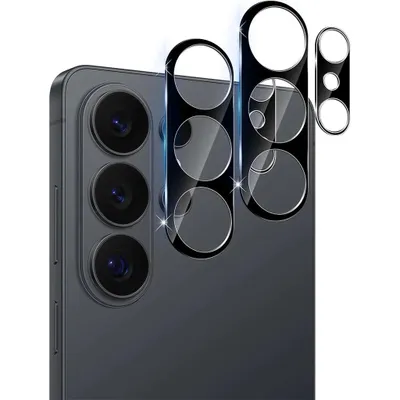 Produktbild von 2X 3D Kameraglas für Samsung Galaxy S26 Ultra Schutz Linse Panzerfolie Schwarz