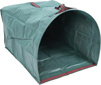 Image de Poubelle de recyclage pour feuilles - 150 litres - Verte - Écologique et durable