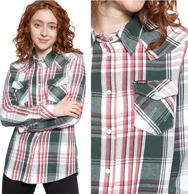 Immagine prodotto di Camicia Wrangler Friend Western Pine W5Q1LKG01 112130286