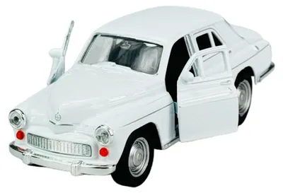 Obrázok produktu pre Welly Warszawa 224 Weiss, model z kovového odliatku v mierke 1:34, , v pôvodnej krabici, kód: 43621