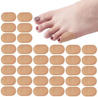 Obrázek produktu pro 36 kusů samolepicích náplastí na hallux valgus – samolepicí náplasti na ochranu chodidel
