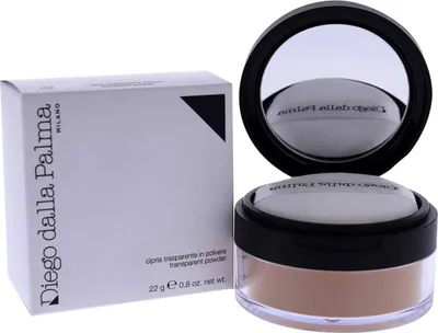Obrázok produktu pre Diego dalla Palma Transparent Powder, Univerzálne, Všetky tóny pleti, Béžová, Hrniec, Sypký prášok, Matte