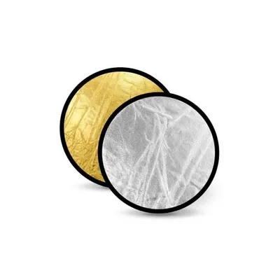 Produktbild von Godox Reflektor Disc 2in1 Gold/Silber 110 cm faltbar RFT-01 - GO-RFT01110110