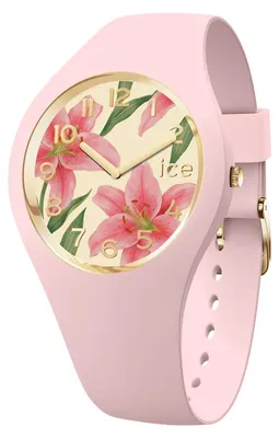 Ice-Watch 025900 Damenuhr ICE Flower S Rosa Lilie 1