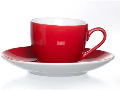 Imagen del producto de Tazas de espresso - Set de 12 unidades, color rojo