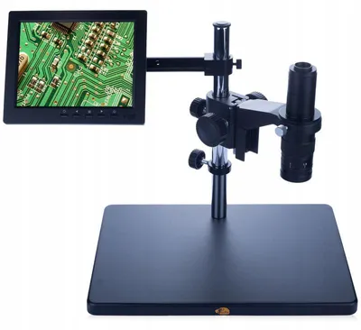Image de Microscope numérique – Zoom de 7x à 45x – Microscope USB – Éclairage LED réglable avec 56 niveaux