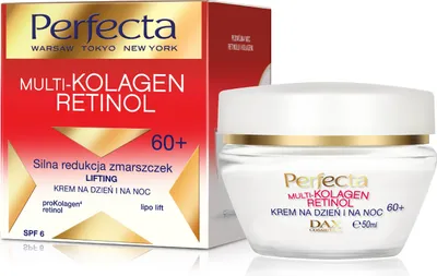 Image de Perfecta Multi-Collagen Retinol 60+ Wrinkle Reducing Lifting Day & Night Cream 50Ml