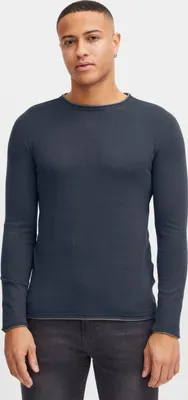 Produktbild von BLEND BHOdin Herren Strickpullover Feinstrick Pullover mit Rundhals-Ausschnitt Baumwollmischung Regular fit