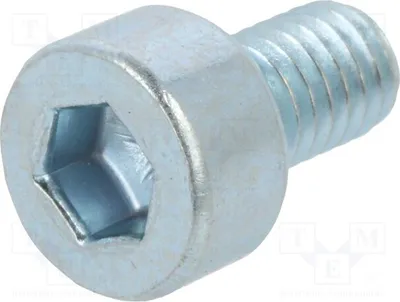Produktbild von 100x Schraube 0,5 HEX 2,5mm Kopf: Zylinder Sechskant 1011936 Schraubenbolzen M3x5