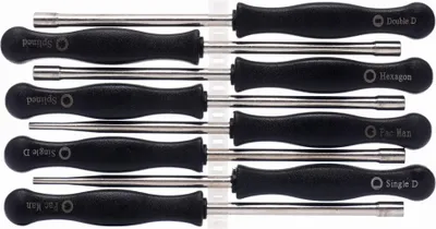 Obrázok produktu pre Kraft&Dele KD11245 karburátorové nastavovacie kľúče a kefky na trysky 8ks