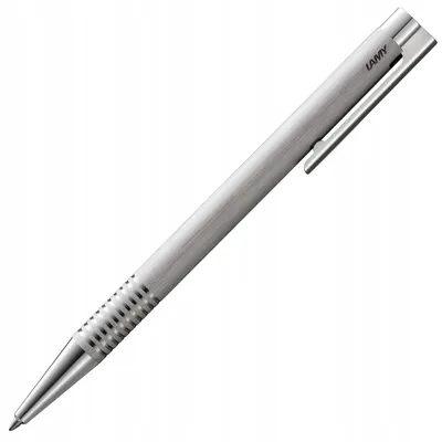 Produktbild von Lamy logo Brushed Kugelschreiber Edelstahl
