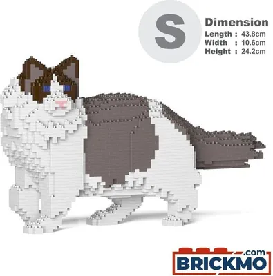 Obrázok produktu pre JEKCA Tehličky Ragdoll Cat 02S-M01 ST19RCA02-M01