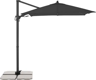 Obrázek produktu pro Derby DERBY DX 210 x 210 cm – zahradní slunečník s boční nohou : Desén látky - 840