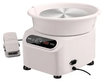 Imagen del producto de Torno para cerámica - Plato de alfarero - Plato de modelado - Máquina de alfarería - Disco para cerámica