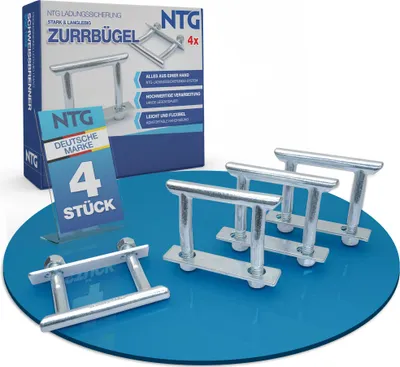 Produktbild von Zurrbügel U-Bügel 2500 daN 4 Stück Ladungssicherung Zurröse Zurrmulde ( 2,5t )