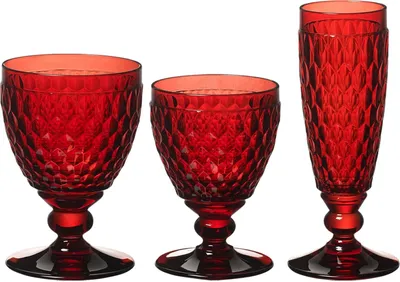 Produktbild von Villeroy & Boch Boston Coloured Wein- & Sektgläser 12er Set rot