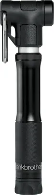 Immagine prodotto di Pompa a mano Crankbrothers Sterling S con supporto per telaio Midnight Edition nero