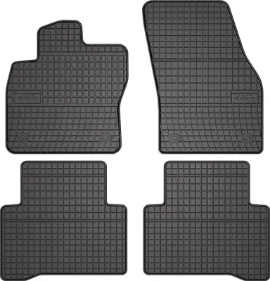 Image de OMAC Tapis de Sol pour VW Touran 2015-2025 Caoutchouc Noir