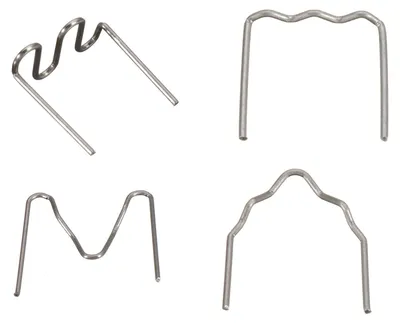 Obrázek produktu pro Univerzální sada 400 kusů plochých kancelářských sponek o tloušťce 0,6 mm až 0,8 mm, určených pro opravu plastových kancelářských svorkovaček a svařovacích zařízení