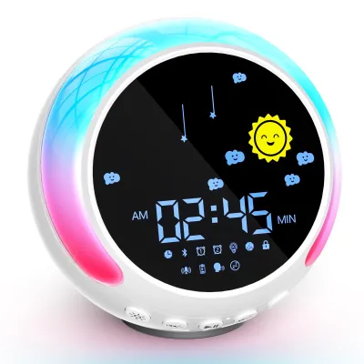 Produktbild von NEUTYPECHIC Kinderwecker für Schulanfänger, Bluetooth Schlummern Wecker Kinder m