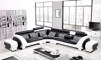 Produktbild von Eckcouch Eckgarnitur L-Form Sofa Ecksofa Polster Wohnlandschaft Garnitur Couch